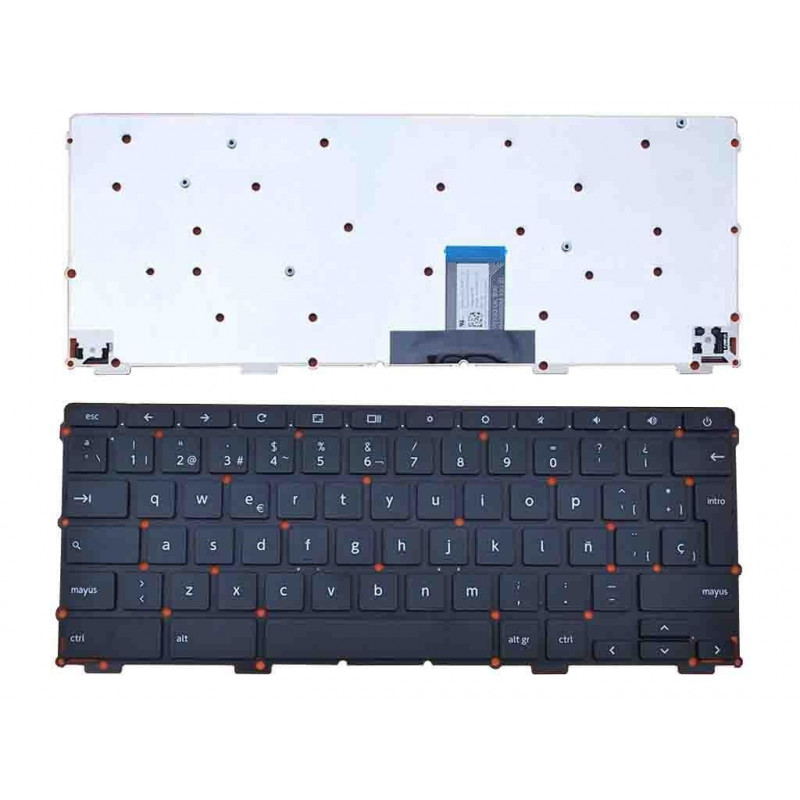 TECLADO PARA PORTÁTIL TOSHIBA CHROMEBOOK CB30 CB30-A3120 CB35 CB35-A3120