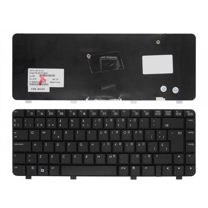 TECLADO PARA PORTATIL HP COMPAQ 510 PK1301J03J0