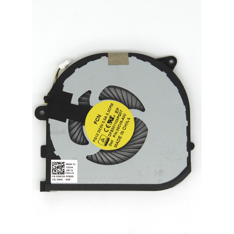 VENTILADOR PARA PORTÁTIL DELL XPS 15 9550 SERIES 036CV9