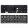 TECLADO PARA PORTÁTIL LENOVO IDEAPAD 320-15ABR 320-15IAP 320-15AST 320-15IKB GRIS WIN8 SIN MARCO