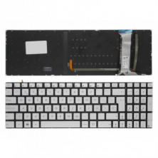 TECLADO PARA PORTÁTIL ASUS N551 N551J N551JB N551JK N551JM N551JQ PLATA 0KNB0-662BIT00