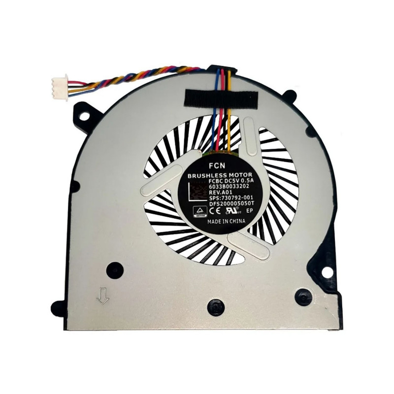 VENTILADOR PARA PORTÁTIL HP ELITEBOOK 840 G1 850 G1 740 G1 ZBOOK 14 730792-001 DFS200005050T