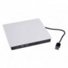 CARCASA LECTOR EXTERNO DVD-RW SATA 3.0 USB 9.5MM BLANCO