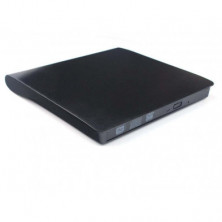 CARCASA LECTOR EXTERNO DVD-RW SATA 3.0 USB 9.5MM NEGRO