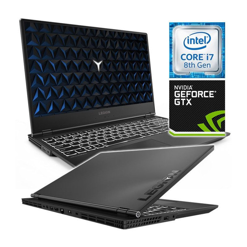 Gaming Lenovo Legion Y530-15ICH 15,6" i7 8750H, 8GB, 512GB SSD, Nvidia GTX 1050 4GB, KM0 con Caja