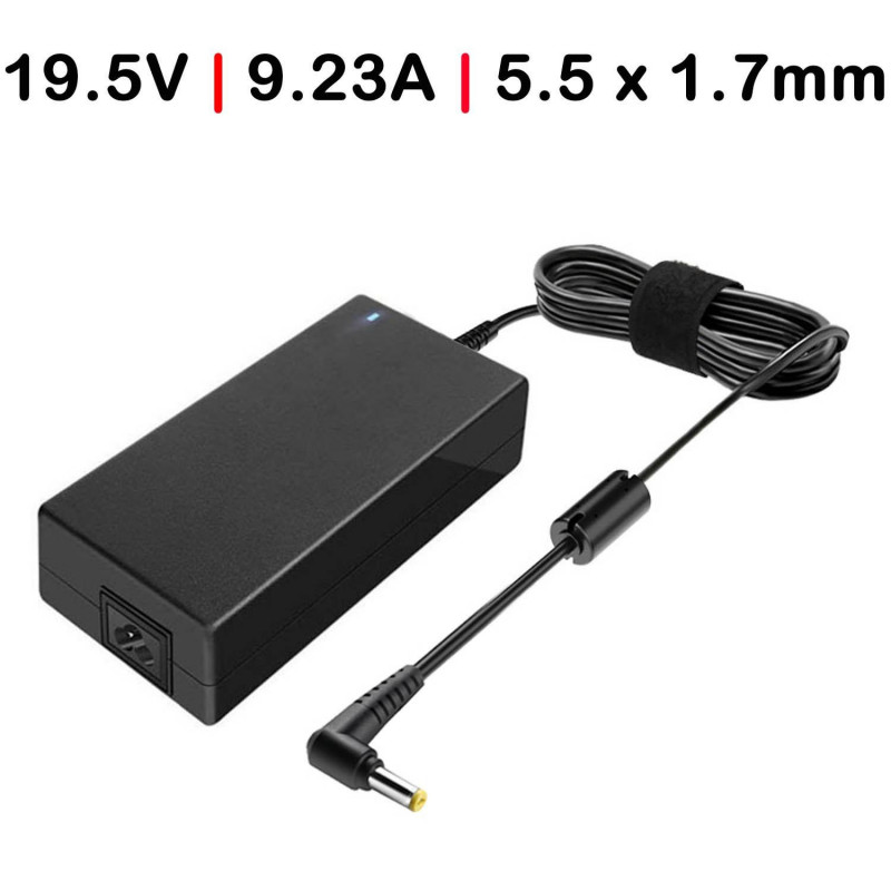 CARGADOR PARA PORTÁTIL ACER PREDATOR 15 19.5V 9.23A 180W 5.5X1.7MM