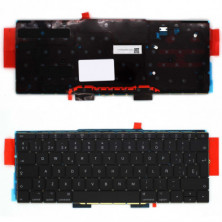 TECLADO RETROILUMINADO PARA PORTÁTIL APPLE MACBOOK PRO A1708 13.3" NEGRO