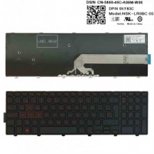 TECLADO PARA PORTÁTIL DELL INSPIRON GAMING 15 7559 NEGRO