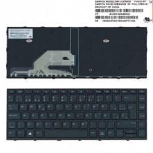 TECLADO PARA PORTÁTIL HP PROBOOK 430 G5 440 G5 445 G5 NEGRO CON MARCO