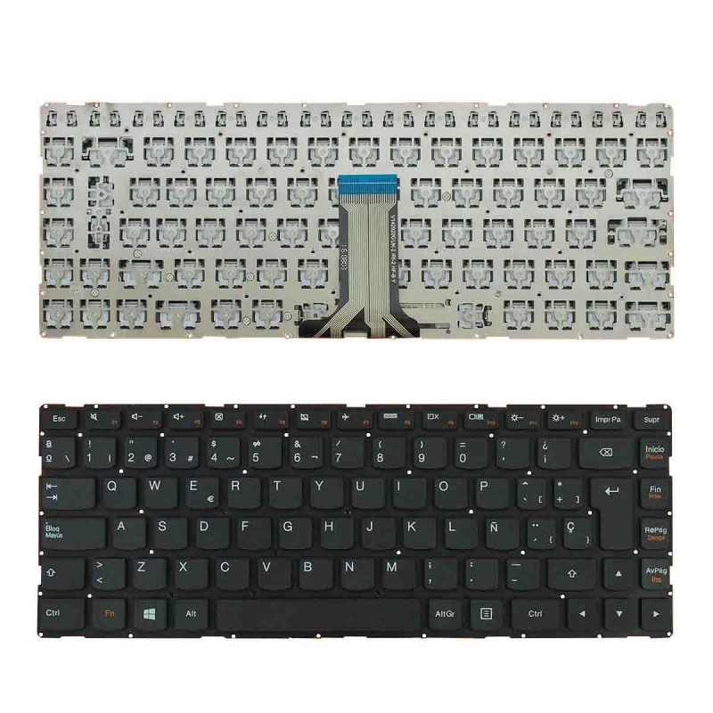 TECLADO PARA PORTÁTIL LENOVO S41-35 S41-70 S41-75 U41-70 NEGRO SIN MARCO