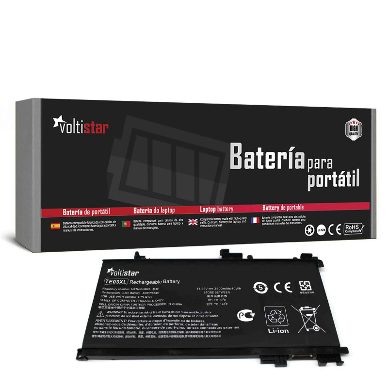 BATERÍA PARA PORTÁTIL HP TE03XL HSTNN-UB7A TE03061XL TPN-Q173