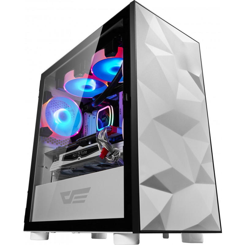 CAJA GAMING PARA ORDENADOR DE SOBREMESA DARKFLASH DLM21 COLOR BLANCO M-ATX ITX