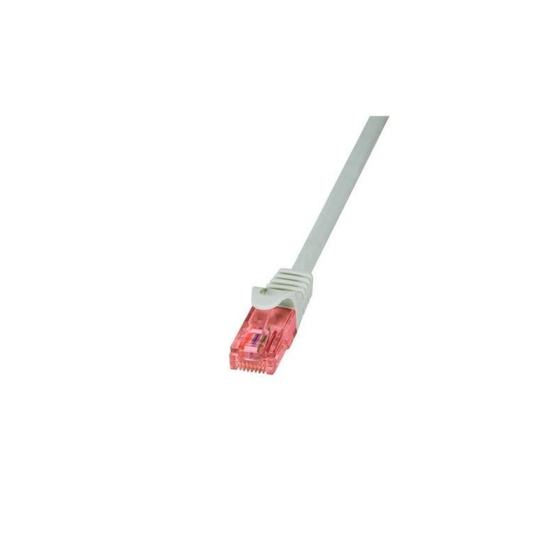 CABLE RED U/UTP CAT6 RJ45 LOGILINK 5M