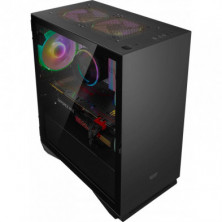 CAJA GAMING PARA ORDENADOR DE SOBREMESA DARKFLASH DLM22 COLOR NEGRO M-ATX ITX