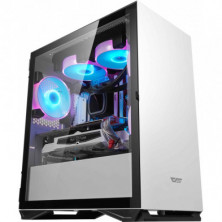 CAJA GAMING PARA ORDENADOR DE SOBREMESA DARKFLASH DLM22 COLOR BLANCO M-ATX ITX