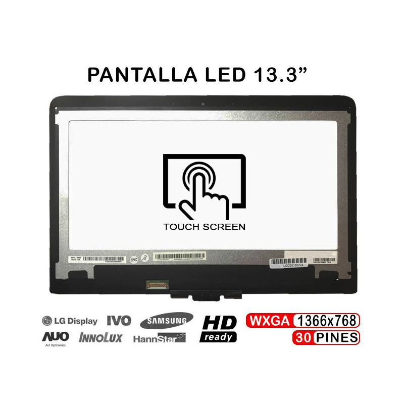 PANTALLA 13.3" CON TÁCTIL PARA PORTÁTIL HP PAVILION X360 13-S100NJ 13-S121DS