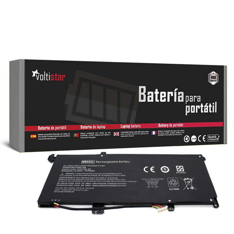 BATERÍA PARA PORTÁTIL HP ENVY M6-AQ005DX M6-AQ005DX X360 M6-AR004DX M6-AQ005DX M6-AQ003DX MB04XL TPN-W119