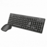 Trust ZIVA Teclado + Ratón inalámbrico Negro, Nuevo