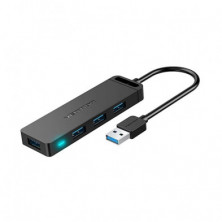 Vention-Hub multi USB 3.0 con 4 puertos compatible con Lenovo, Xiaomi y MacBook Pro, Nuevo