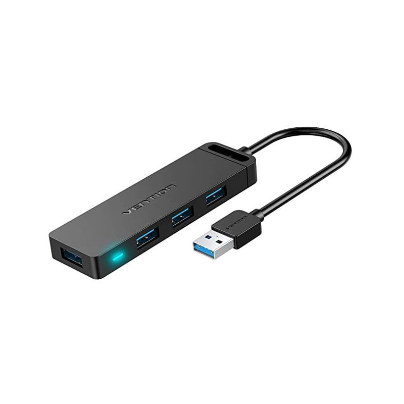 Vention-Hub multi USB 3.0 con 4 puertos compatible con Lenovo, Xiaomi y MacBook Pro, Nuevo