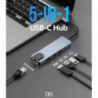 HUB USB 3.0 Tipo C HDMI, Gigabit, LAN, Ethernet, para Macbook y Dell, USB-C, Nuevo