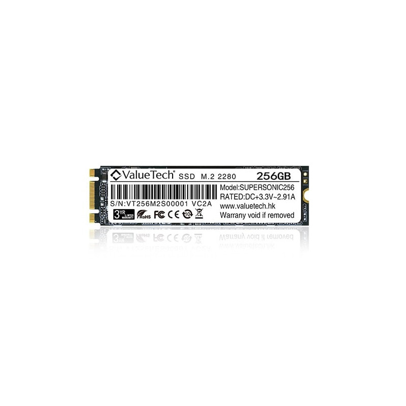 SSD Valuetech 256GB M.2 NVMe 2280, Nuevo