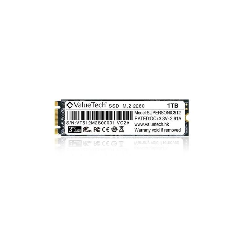 SSD Valuetech 1TB M.2 NVMe 2280, Nuevo