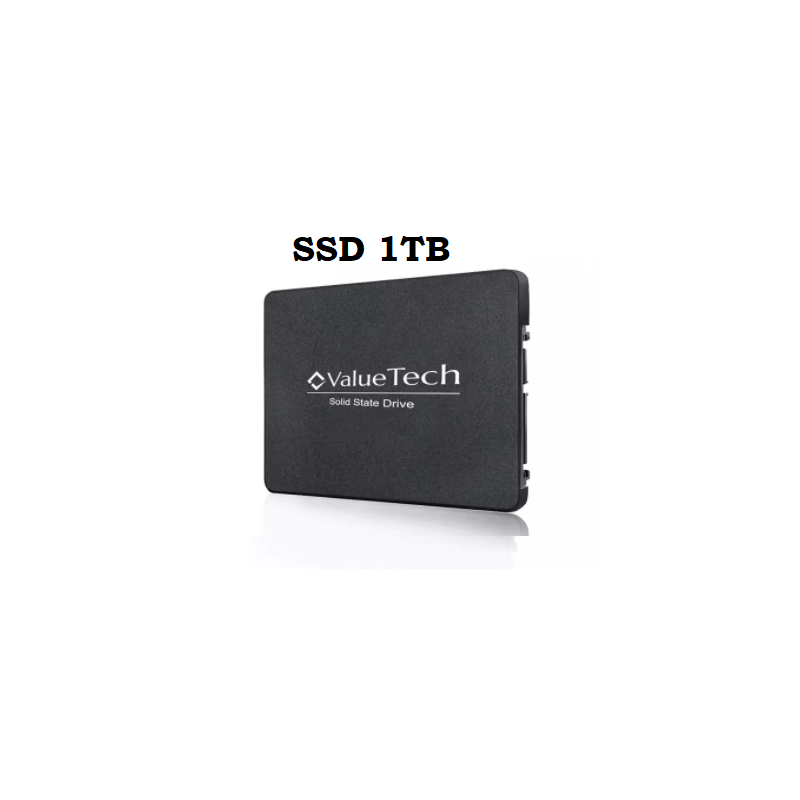 SSD Valuetech 1TB 2,5" SATA III 500 MB/s, Nuevo