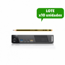 Lote 10x Lenovo Thinkcentre M73 Tiny i5 4570T, 8GB, SSD 128GB, WiFi, A+