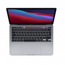 Apple MacBook Pro Retina 13" 4TBT3 TouchBar, i5 3,30 GHz, 8GB, SSD 512GB, 2016, Plata, A+