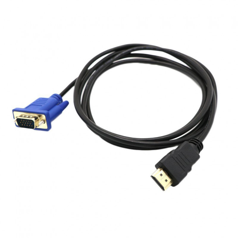 Cable HDMI a VGA macho 1,8M 1080p 15 pines