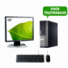 Pack Teletrabajo Monitor 19" + Sobremesa i5 3470 + Teclado + Ratón, WiFi