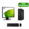 Pack Teletrabajo Monitor 19" + Sobremesa i3 7100 + Teclado + Ratón, WiFi