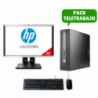 Pack Teletrabajo Monitor 22" + Sobremesa i5 6500 + Teclado + Ratón, WiFi