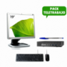 Pack Teletrabajo Monitor 19" + Sobremesa Mini PC i5 6500T + Teclado + Ratón, WiFi