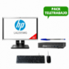 Pack Teletrabajo Monitor 22" + Sobremesa Mini PC i5 6500T + Teclado + Ratón, WiFi