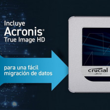 Disco Duro Crucial MX500 SSD 500GB 2,5" SATA 6GB/s, Nuevo