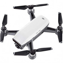 Dron inteligente DJI Spark MM1A con Cámara 4K, Blanco, A+