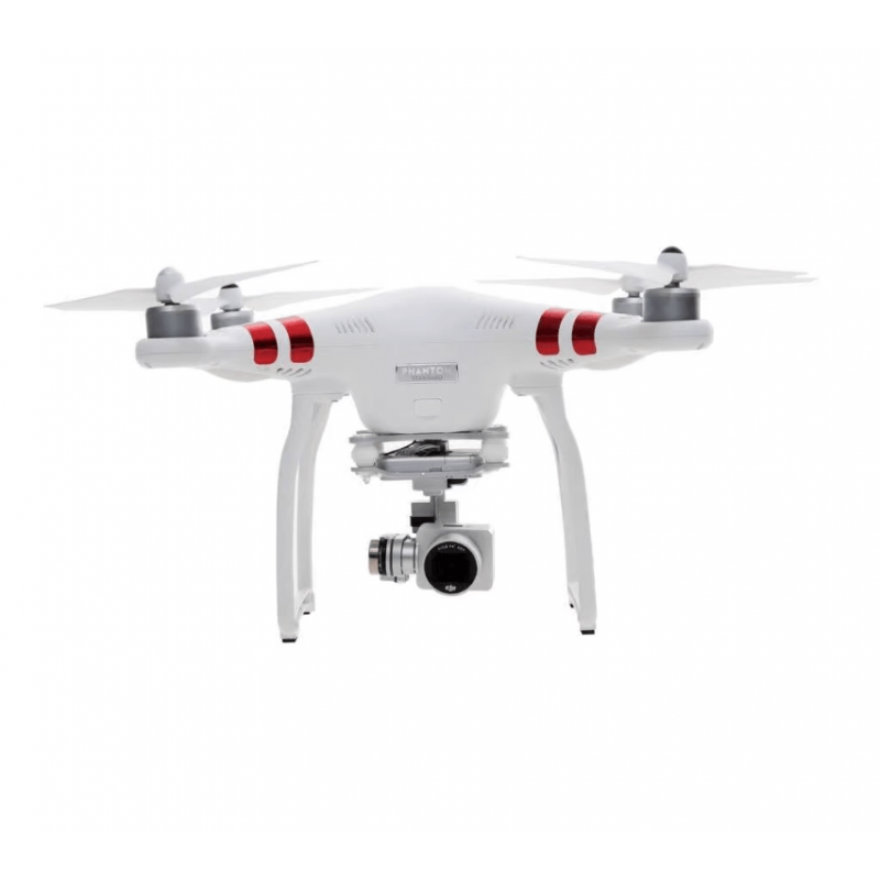 Dron inteligente DJI Phantom 3 Standard con Cámara 4K, Blanco, A+