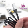 Cable USB Tipo C 1M 3A PZOZ Carga rápida Quick Charge Aluminio