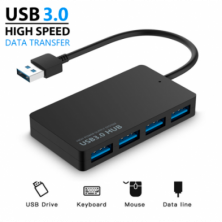 Multiplicador HUB USB 3.0 mini portatil 4 puertos USB