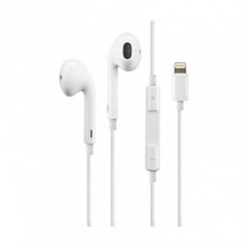 Auriculares con microfono para iPhone 7,8,X,XS,XR,11 Cable Lightning-bluetooth