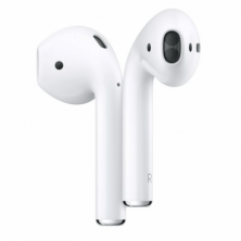 Apple AirPods 2 con estuche de carga inalámbrico, Blanco, A+