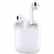 Apple AirPods con estuche de carga inalámbrico, Blanco, A+