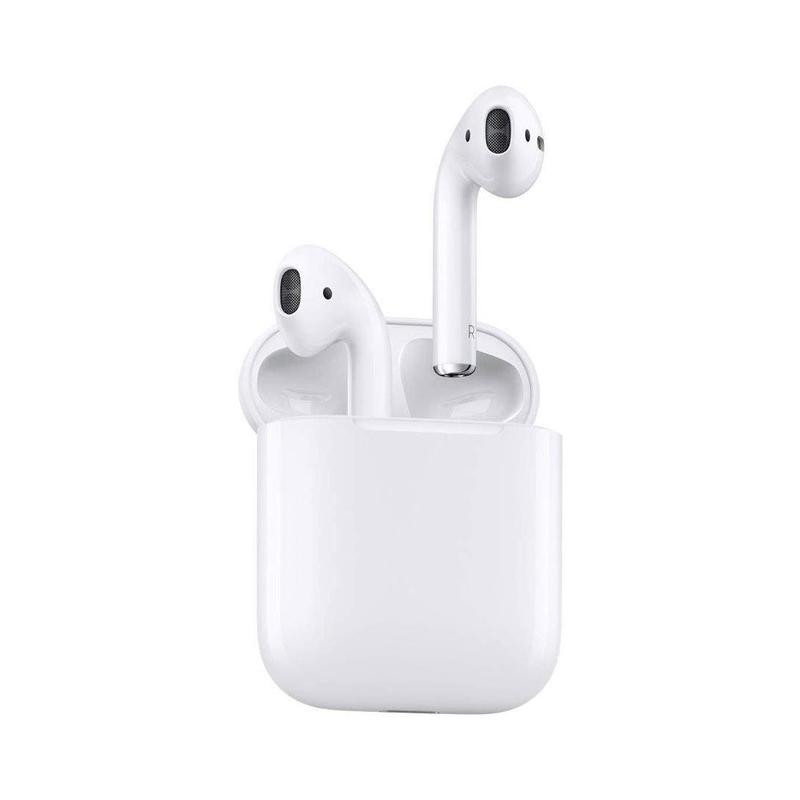 Apple AirPods con estuche de carga inalámbrico, Blanco, A+