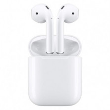 Apple AirPods con estuche de carga inalámbrico, Blanco, A+