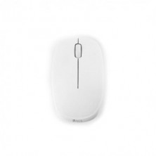 Ratón óptico NGS White FOG Wireless Inalámbrico 1000 DPI, Blanco, Nuevo