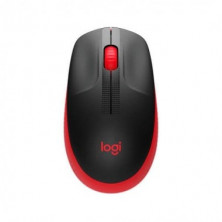 Ratón Logitech M190 Wireless Inalámbrico Rojo, Km0 Caja Original