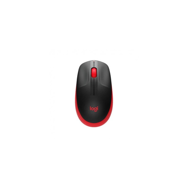 Ratón Logitech M190 Wireless Inalámbrico Rojo, Km0 Caja Original