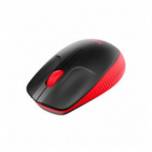 Ratón Logitech M190 Wireless Inalámbrico Rojo, Km0 Caja Original